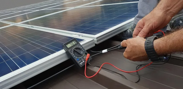 technician, solar panel, renewable, installation, construction, technology, system, sun, power, digital, network, green energy, photovoltaic, blue, connection, networking, screen, business, device, man, technician, solar panel, solar panel, solar panel, solar panel, solar panel, photovoltaic, photovoltaic. Electrification projects planning: a phase-by-phase guide