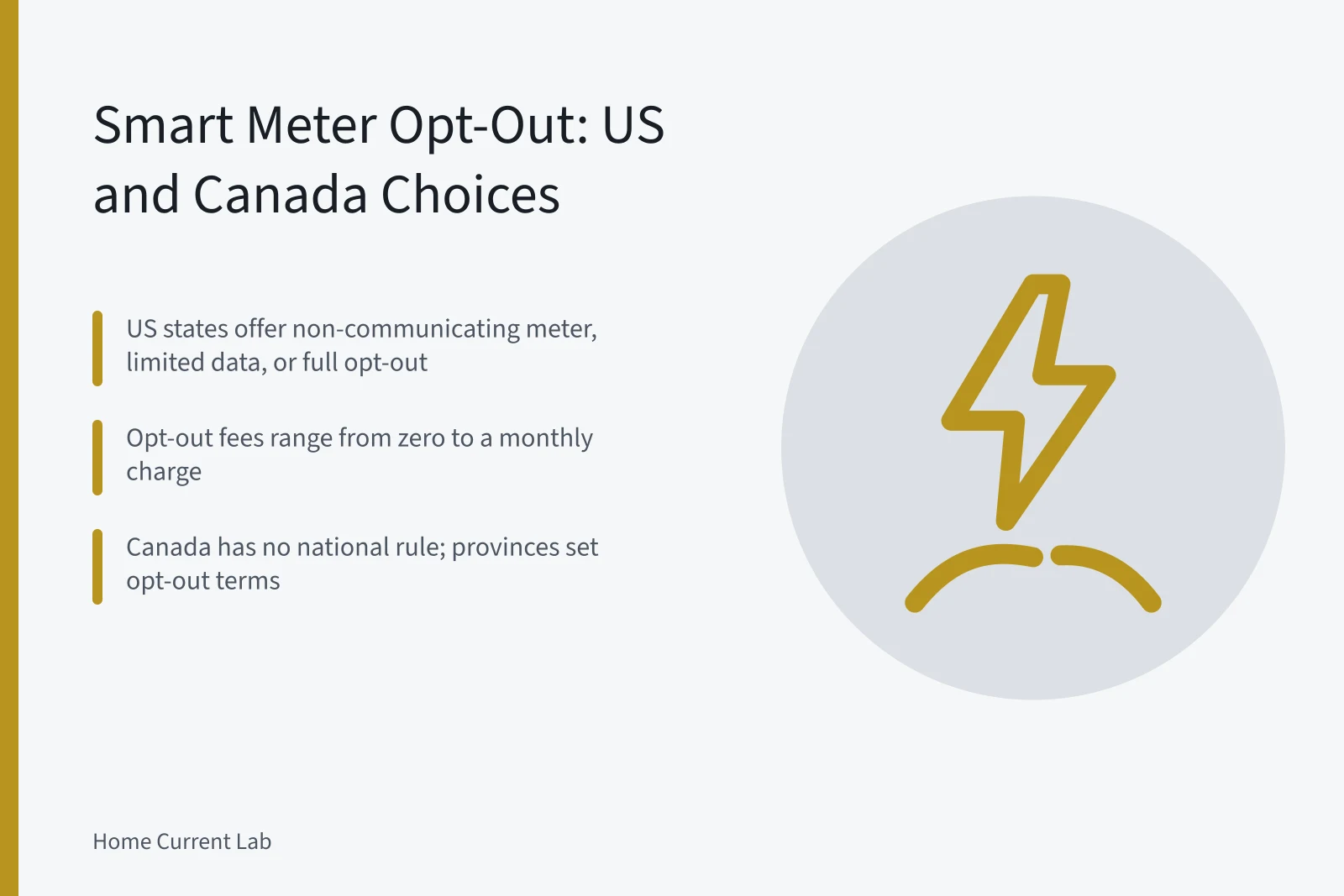 Smart meter opt-out options and privacy rules for US and Canadian homeowners. Smart meter opt-out and privacy: what US and Canadian homeowners can actually choose