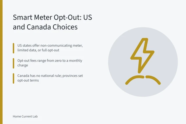 Smart meter opt-out options and privacy rules for US and Canadian homeowners. Smart meter opt-out and privacy: what US and Canadian homeowners can actually choose