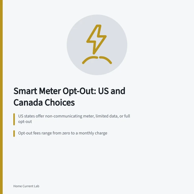 Smart meter opt-out options and privacy rules for US and Canadian homeowners. Smart meter opt-out and privacy: what US and Canadian homeowners can actually choose